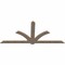 Ekena Millwork Redmond Smooth Timber Gable Bracket, Douglas Fir, 96"W x 44"H x 1 1/2"D x 5 1/2"F, 11/12 Pitch GBW096X44X0206RED00SDF - alternate 3